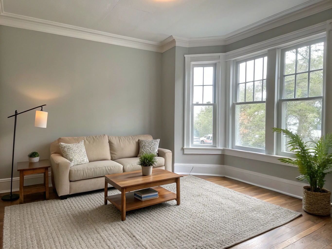 Intérieur avant la préparation